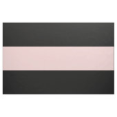 白黒ピンク幅ストライプ大スケール ファブリック (ファットクウォーター)