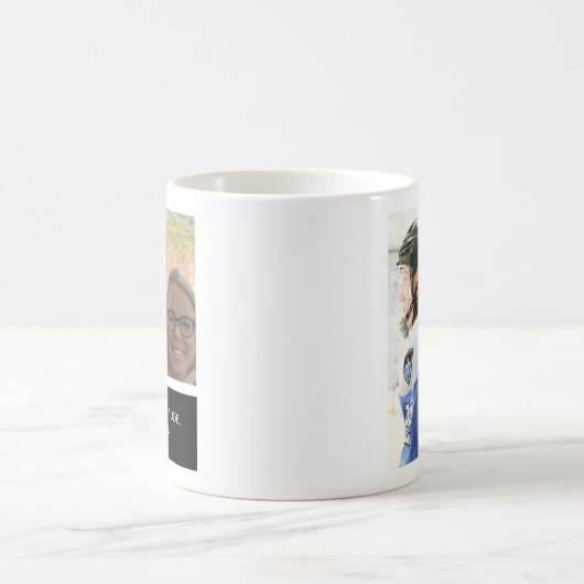 白黒ファミミニマルリモダンの写真 コーヒーマグカップ (中央)