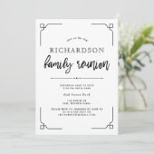 白黒ファミリー懇親会 招待状 (スタンド正面)