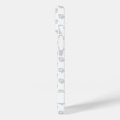 白黒ファレーヌポーズと名前をカスタムする Case-Mate iPhoneケース (裏面 / 左)