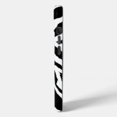 白黒ファンキーゼブラ印刷 | スマートフォンケース Case-Mate iPhoneケース (裏面 / 左)