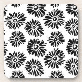 白黒ファンキーフローラ コースター (正面)