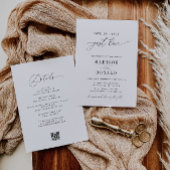 白黒ファンシーを愛するだけ結婚だ 招待状