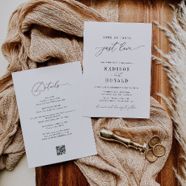 白黒ファンシーを愛するだけ結婚だ 招待状