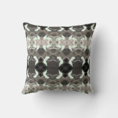 白黒ファンシー装飾用クッション クッション (裏面)