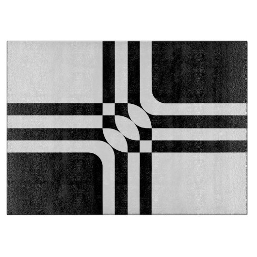 白黒ファンタジー カッティングボード (正面)