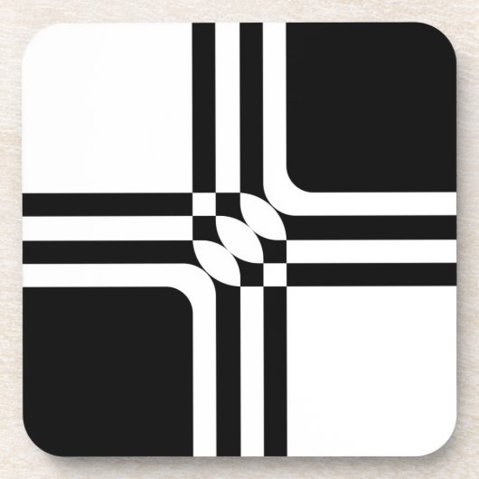 白黒ファンタジー コースター (正面)