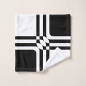 白黒ファンタジー バスタオルセット (ウォッシュタオル)