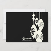 白黒ファームハウスメリーブライトファミリーフォト シーズンカード (裏面)