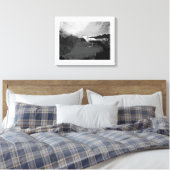 白黒フィクション絵画ズ キャンバスプリント (インサイチュ (寝室))