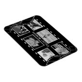 白黒フィルムリールのカスタム写真 マグネット (右側)