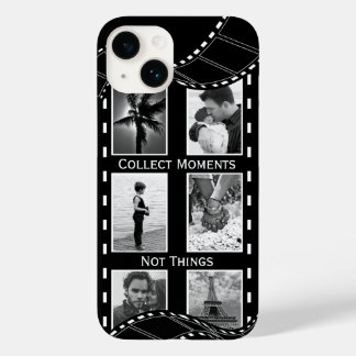 白黒フィルムリールのカスタム写真 Case-Mate iPhone 14ケース