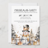 白黒フェスティバルウィンタークリスマスパーティー 招待状 (正面)