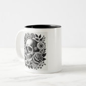 白黒フェムフォルテ ツートーンマグカップ (正面左)