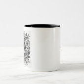 白黒フェムフォルテ ツートーンマグカップ (中央)