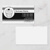 白黒フェードカップケカスタムーキ名刺 名刺 (正面/裏面)