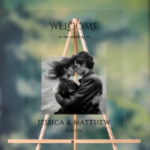 白黒フォトアクリル結婚のサイン アクリルサイン (ニュートラル)