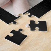 白黒フォトコラージギフトハッピーマザーズデイ ジグソーパズル (側面)