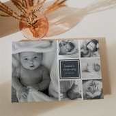 白黒フォトコラージュ《キリスト教》洗礼式や命名式または洗礼 ゲストブック