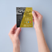 白黒フォトジムパーソナルトレーナーフィットFl チラシ (手)