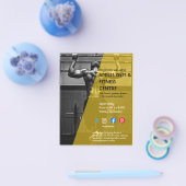 白黒フォトジムパーソナルトレーナーフィットFl チラシ (シングル)