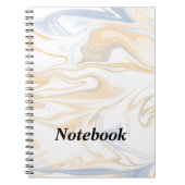 白黒フォトジャーナルノートブック ノートブック (正面)