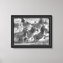 白黒フォトファインアートゼブラ