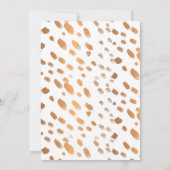 白黒フォトフェイクメタル金箔タイポグラフィ セーブザデート (裏面)