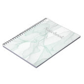 白黒フォトブック ノートブック (左側)