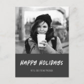 白黒フォトミニマル主義者 シーズンポストカード (正面)