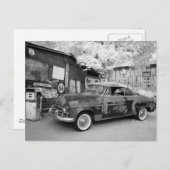 白黒フォトルート66 ポストカード (正面/裏面)