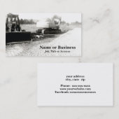 白黒フォト建築機器 名刺 (正面/裏面)