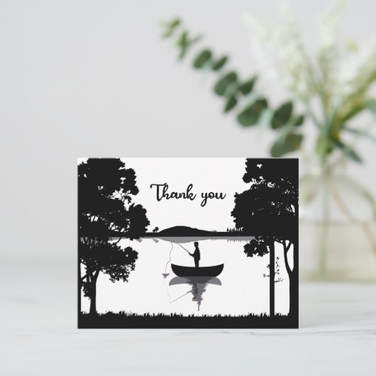 白黒フォーエバー魚釣り追悼式 サンキューカード (スタンド正面)