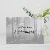 白黒フォークフォレストコテージコーレブリデスメイド カード (スタンド正面)