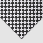 白黒フラッグ市松模様にカーレース 薄葉紙 (詳細)