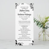 白黒フラットプログラム プログラム (スタンド正面)