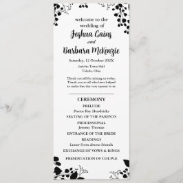 白黒フラットプログラム プログラム