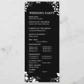 白黒フラットプログラム プログラム (裏面)