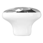 白黒フランジパニスワンイエローフランジパニ セラミックノブ (側面)