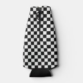 白黒フラ市松模様にグ ボトルクーラー (裏面)