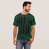 白黒フリーダムパトリオデザイン Tシャツ (正面フル)