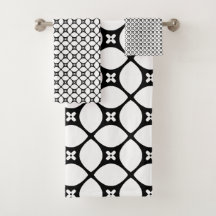 白黒フレーク模様