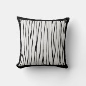 白黒フレームエレガントファインアート クッション (正面)