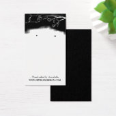 白黒フローライヤリングホルカスタムダージュエリー (デスク)