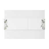 白黒フローラエレガントブーケモダン 招待状ベリーバンド (裏面例)