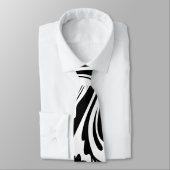 白黒フローラシック結婚ズ ネクタイ (タイ)