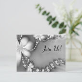 白黒フローラジュエル参加! インビテーションポストカード (スタンド正面)