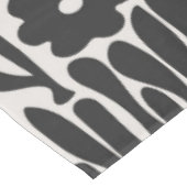 白黒フローラテーブルクロス テーブルクロス (アングル)