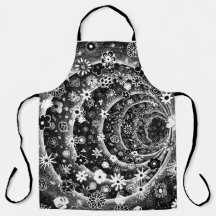 白黒フローラトンネルデザイン