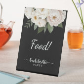 白黒フローラバチェロレッテ食品 台座サイン (インサイチュ)